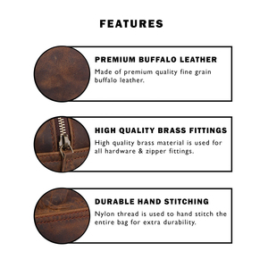Custom Outdoor Luxury Genuine <b>Leather</b> Travel Messenger <b>Duffel</b> <b>Bags</b> Carry Luggage Handbag Waterproof <b>Leather</b> <b>Duffel</b> <b>Bags</b> - Product Image 6