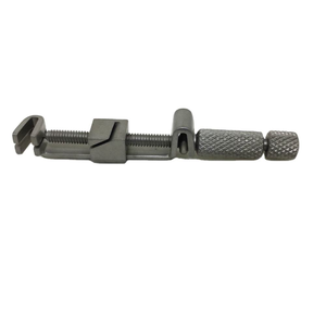 Système de maintien de matrice dentaire noir à poignée moletée, instrument chirurgical manuel de classe I Shuja Surgico - Product Image 3