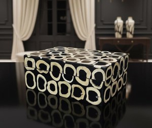 Boîte à bijoux artisanale en os de chameau naturel incrusté – Nouvelle arrivée, rangement décoratif - Product Image 3