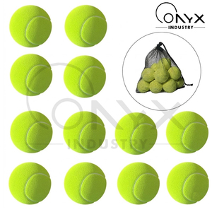 Juego de 6 Pelotas de Tenis Duraderas, Ligeras, de Alta Elasticidad, con Bolsa de Malla Portátil, para Entrenamiento Profesional y Competición - Product Image 6