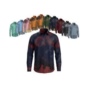 Nouvelle Chemise Habillée Tendance 2026 à Manches Longues en Flanelle Confortable, Design Stylé et Décontracté pour le Printemps - Product Image 1