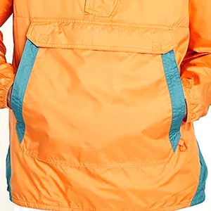 Chaqueta Cortavientos Ligera con Capucha para Hombre, Diseño Color Block con Logotipo Frontal, Estilo Casual para Exteriores - Product Image 5