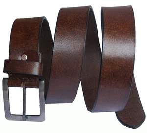 Cinturón de Cuero Vacuno Genuino, Diseño Simple y Elegante, Ancho y Duradero, Hebilla de Aleación, Estilo Formal, Tendencia 2026 - Product Image 1