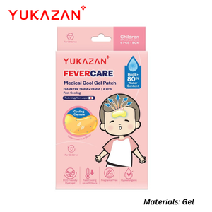 Yukazan Parche Infantil para Fiebre Médico Clase I con Enfriamiento Físico 6uds Calidad Premium Marca Oficial - Product Image 4
