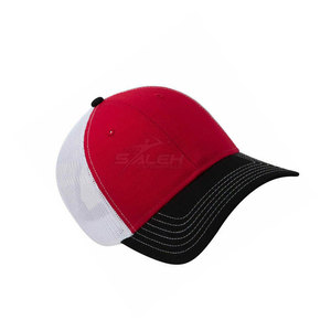 Casquette de camionneur haut de gamme avec dos en maille classique, fermeture à pression réglable et panneau avant durable pour les activités de plein air - Product Image 4