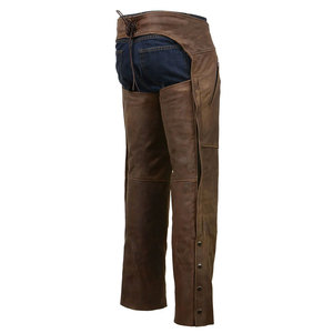 Pantalones de cuero para hombre, cómodos y de secado rápido, hechos con material de cuero a precio económico, con el mejor diseño. - Product Image 4