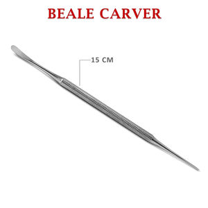 Juego de 5 herramientas de cera dental de alta calidad, de acero inoxidable, para tallado de cera dental, instrumentos quirúrgicos técnicos de laboratorio dental. - Product Image 2