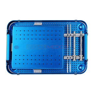 Kit d'instruments de chirurgie orthopédique de la colonne vertébrale avec plaque cervicale antérieure de qualité supérieure, rétracteur manuel en acier de haute qualité, certifié CE - Product Image 3