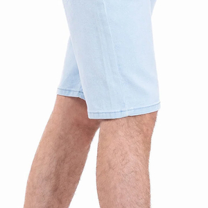 <b>Mens</b> <b>Stretch</b> Denim Shorts Dark Washed Casual Gym Outdoor Workout Wear Breathable Jean Shorts Comfortable Denim Short - Product Image 2