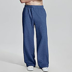 Men Regular Straight Fit Summer Vintage Casual Jogger Sweatpants Adjustable Waist 100% Cotton Eco-Friendly Anti-Wrinkle Quick - Product Image 6