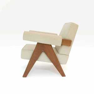Fauteuil de salon élégant et confortable avec rembourrage doux pour salon, hall d'hôtel, réception, bureau et chambre à coucher - Product Image 4