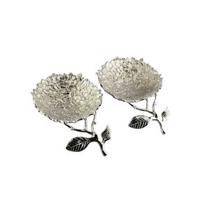 Ensemble de bols en acier inoxydable de qualité supérieure avec accent floral artistique pour la maison et la restauration - Product Image 5