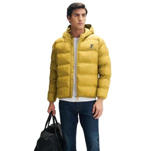Veste matelassée pour homme, chaude pour l'hiver, avec capuche, alternative au duvet, légère, isolée, décontractée, coupe-vent, tendance - Product Image 1
