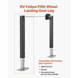 Lippert Venture 32.5 in RV Follow Fifth Wheel Landing Gear Leg 179014 Équipement de stationnement - Product Image 2