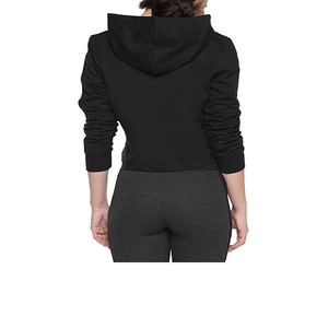 Wholesale Heavyweight Cotton Fleece <b>Hoodie</b> <b>for</b> <b>Women</b> Custom Stand Collar Pullover <b>Long</b> Cropped Oversize Streetwear <b>for</b> Winter - Product Image 6