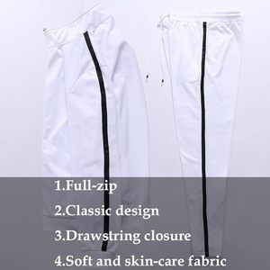 ชุดวอร์มซิปเต็มตัวสำหรับผู้ชาย ชุดกีฬาลำลอง - Product Image 4