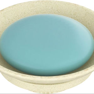 Circular Bathroom <b>Soap</b> Saver with Sturdy Metal Holder Modern Chrome Finish Wall Mount Dish for Solid <b>Bar</b> <b>Soap</b> Storage Solution - Product Image 1