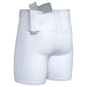 Shorts tactiques de compression pour hommes et femmes avec poche dissimulée pour arme à feu - Product Image 6