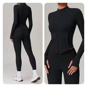 Vêtements de sport pour femmes, combinaisons de yoga, vêtements de fitness de haute qualité, ensembles de yoga, ensembles de vêtements de sport personnalisés pour femmes - Product Image 4