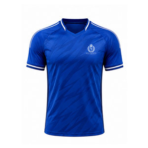 เสื้อฟุตบอลผ้าระบายอากาศ น้ำหนักเบา ออกแบบได้ตามต้องการ สวมใส่สบาย เหมาะสำหรับการฝึกซ้อมและการแข่งขัน - Product Image 1