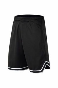 Shorts de sport décontractés pour hommes, style été, respirants, séchage rapide, 100 % polyester, couleur unie, vente chaude - Product Image 3