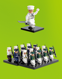 OXFORD COBRA TEAM HONOR GUARD Military Ceremonial Guard <b>Building</b> Blocks ABS Plastic Construction Toy Soldier <b>Model</b> Collectible - Product Image 3