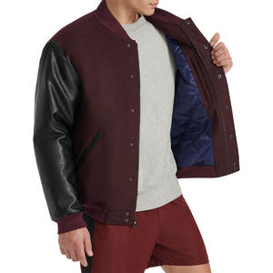 Hot Selling <b>Men's</b> Varsity <b>Jacket</b> Casual Street Wear Winter <b>Jacket</b> Fashionable Custom <b>Men</b> <b>Jackets</b> - Product Image 4