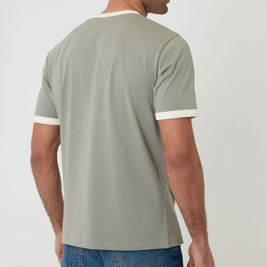 T-shirt Ringer durable et résistant, en stock, idéal pour un usage quotidien et un style tendance - Product Image 2
