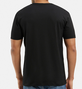 Camiseta Básica de Algodón Premium para Hombre, Corte Regular, Ligera, Manga Corta, Lisa, Informal, para Moda Urbana, OEM, ODM, Personalizada - Product Image 2