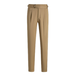 Échantillon Gratuit - Pantalon de Costume Homme Élégant et Décontracté, Coupe Droite, Léger et Écologique - Product Image 1