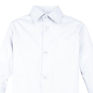 Camisa Escolar de Manga Larga Personalizada para Niños, Uniforme Escolar Formal para Estudiantes, Camisa con Botones para Niños - Product Image 3