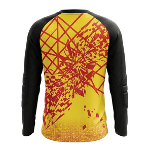 Maillot de gardien de but pour hommes, maillot d'entraînement rembourré à manches longues pour adultes - Product Image 2