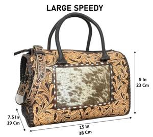 Bolsa de Viaje Grande de Cuero Hecha a Mano, Estilo Personalizado, de Lujo, para Mujer, Bolsa de Hombro de Cuero Vacuno - Product Image 2