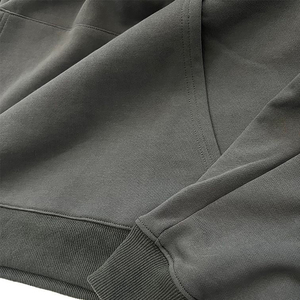 Proveedor de Sudaderas con Efecto Ácido al por Mayor, Sudadera de Algodón Lavado Estilo Vintage Streetwear para Producción a Granel - Product Image 4