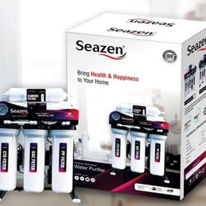 Seazen 200 GPD RO Water Purifier SZD 212 Wall <b>Mounted</b> Smart Water Filter 24V Booster Pump 80 GPD Membrane Kitchen Appliance - Product Image 1