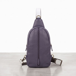 Sac bandoulière de voyage en cuir pour homme, sac à bandoulière en cuir avec poche avant zippée, sac bandoulière en cuir imperméable pour homme - Product Image 6