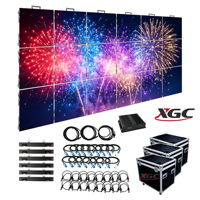 Solution de location de mur vidéo LED P2.604, écran d'affichage 8K HDR10+, système complet, production d'événements, concerts, scènes, panneau LED Novastar
