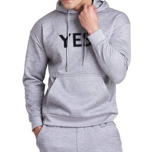 Custom Letter Print Men's Tracksuit Set Hooded <b>Sweatshirt</b> Jogger Pants 2 Piece Fleece Sports Suit Casual <b>Gym</b> Wear Outfit - Product Image 4