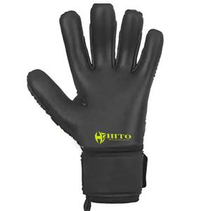 Gants de gardien de but de qualité supérieure avec impression en silicone au dos et contact de la paume avant, sangle attachée, design et couleur personnalisés - Product Image 5