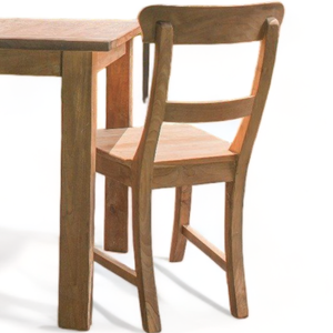 Minimalist Design Two Chair and Table Wooden <b>Restaurant</b> <b>Set</b> With Durable Material Frame For Home Furniture Decoration - Product Image 6