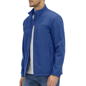 Hot Selling <b>Men's</b> Clothing Fashionable Softshell <b>Jacket</b> for <b>Men</b> Waterproof Breathable Quick Dry Softshell <b>Jackets</b> Casual Wear - Product Image 1