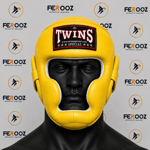 Twins High Quality <b>Training</b> <b>Head</b> Guard with Shock Absorbing Padding Adjustable Adult Protective Sports Equipment - Product Image 4