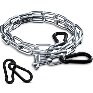Harnais de cou personnalisé avec logo, chaîne en acier robuste et anneaux en D, rembourrage en néoprène, pour exercices de cou, vente en gros usine - Product Image 4