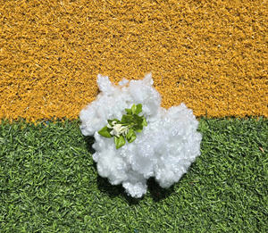 Fibra de Poliéster Reciclada HCS (Siliconizada Hueca Conjugada) de 7Dx64mm, Material de Relleno Antiestático y Antideformación para - Product Image 5