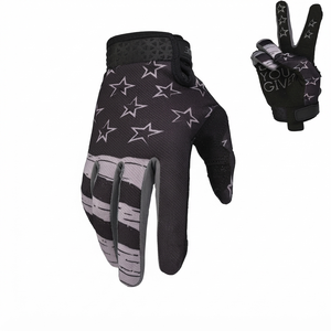 Gants de VTT respirants à écran tactile, gants de vélo de montagne à doigts entiers avec grip en silicone - Product Image 1