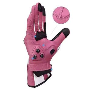 Real Classic Leather Wholesale Factory Price Best Manufacturer Motorbike <b>Gloves</b> High Quality Customized Motorbike <b>Gloves</b> - Product Image 5