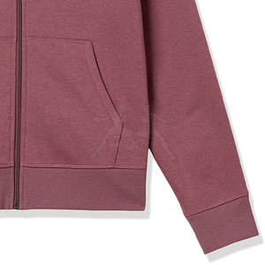 Sudadera ligera con cremallera, tela suave con cierre completo para usar en capas y viajar, sudadera básica de alta calidad con cremallera. - Product Image 5