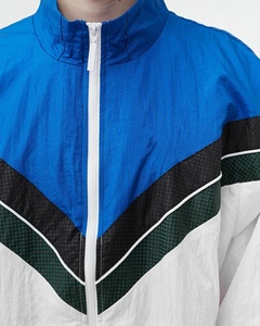 Conjunto Deportivo Impermeable y Cortavientos con Cremallera Personalizada para Hombre, Ropa Urbana de Talla Grande, Chaqueta Deportiva para Correr, de Nailon y Poliéster - Product Image 4