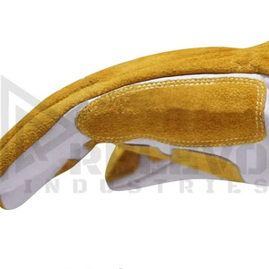 Guantes de Trabajo de Cuero Industriales Personalizados, Resistentes al Calor, para Soldadura, Seguridad en Fábrica, Construcción y Trabajo - Product Image 5