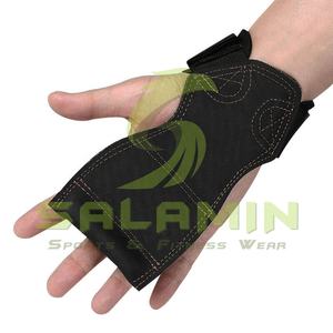 Protector de Palma acolchado de cuero con logotipo personalizado almohadillas cómodas de agarre para entrenamiento de gimnasio para hombres y mujeres con diseño de agarre de Palma bolsas de energía - Product Image 4